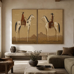 Vintage Americana Art｜Desert Riders