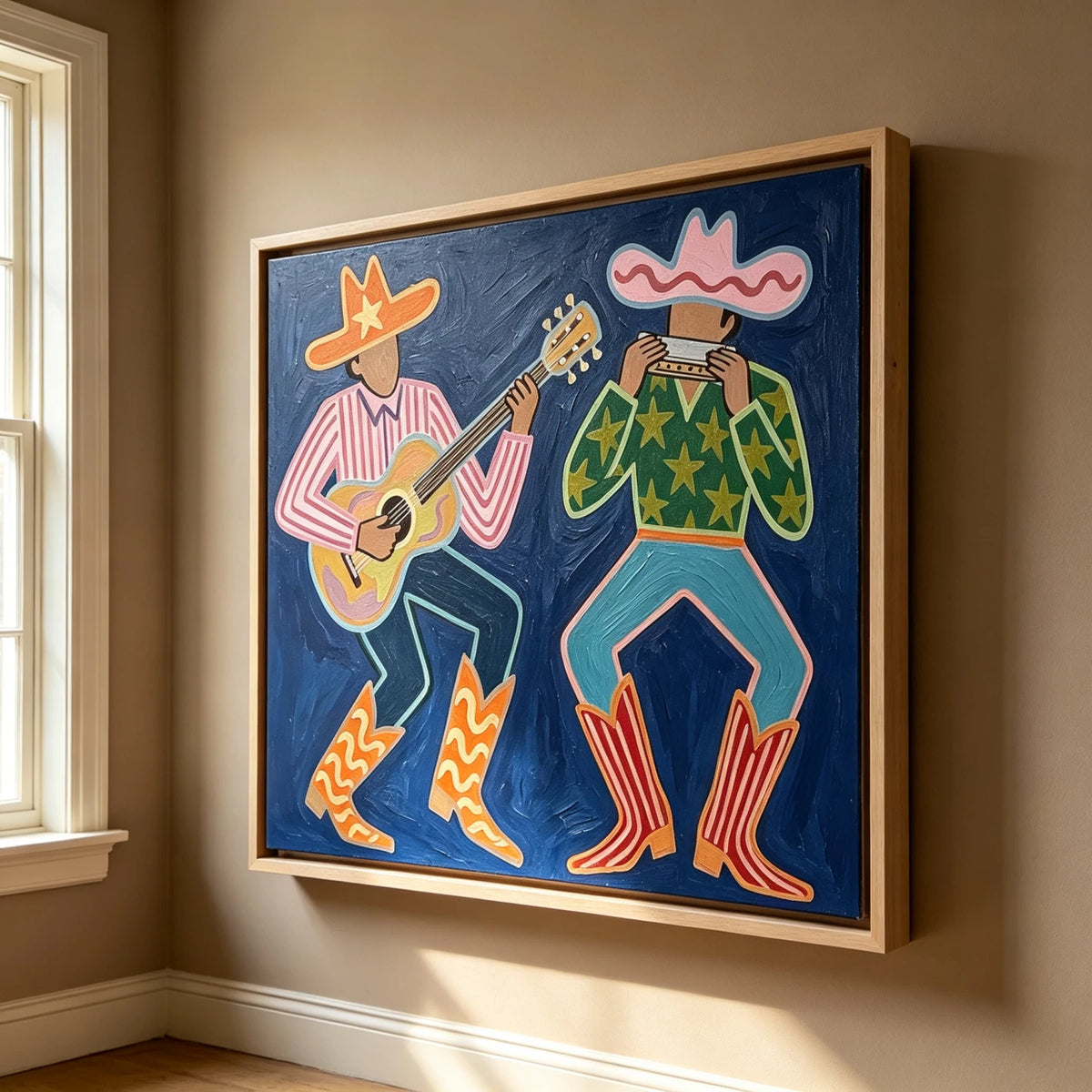 Western Pop Art｜Midnight Prairie Melody