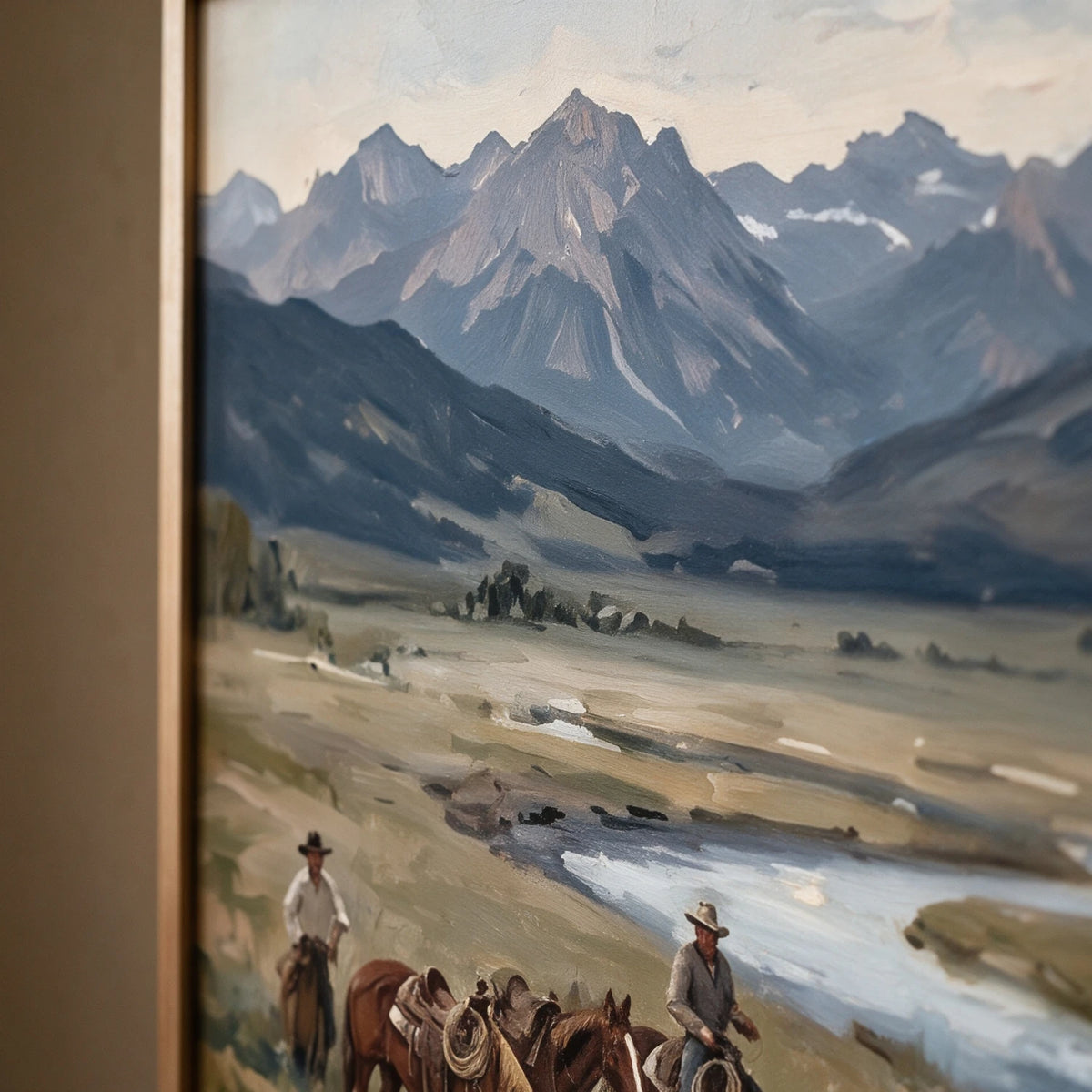 Western Landscapes Art｜River Halt