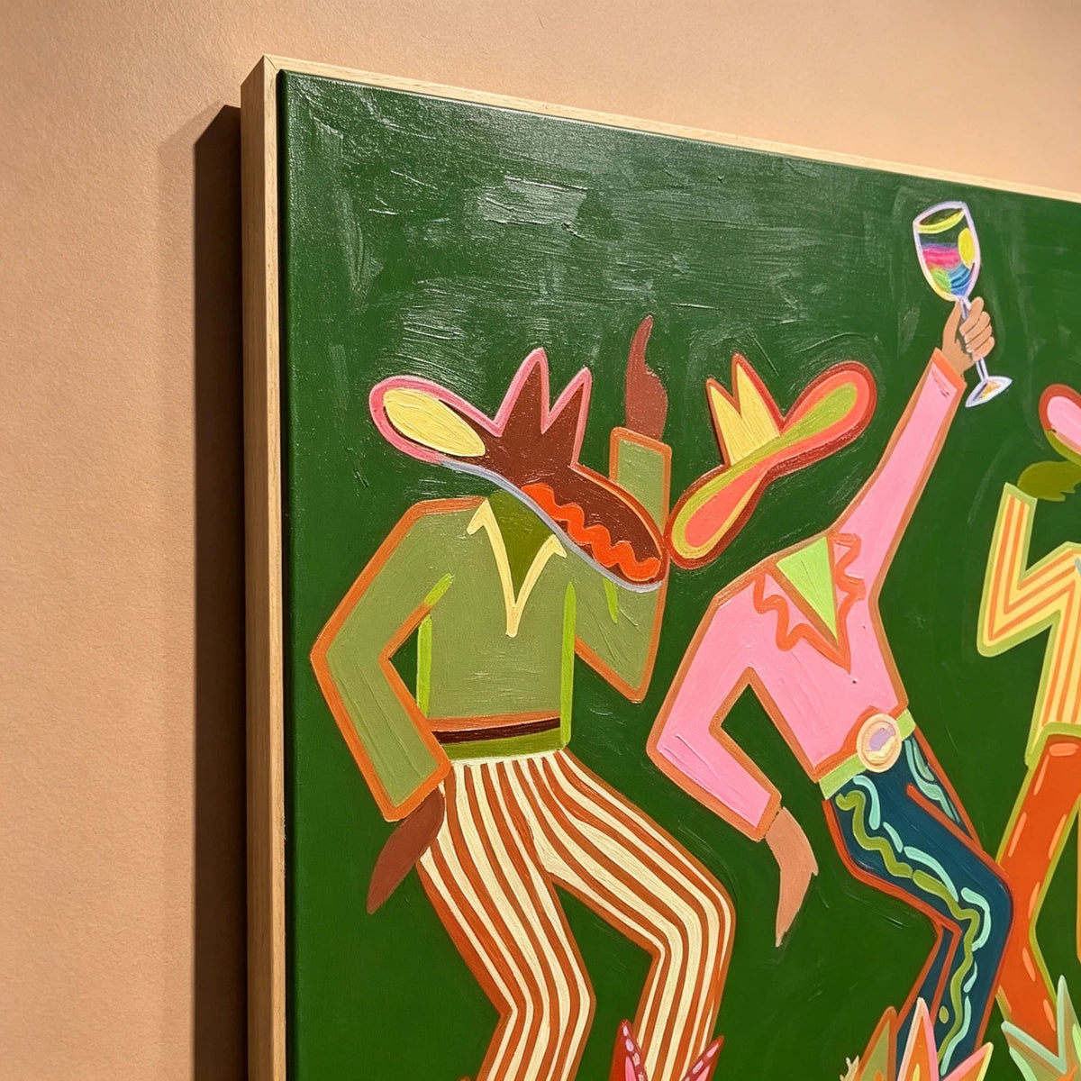 Western Pop Art｜Emerald Revelry
