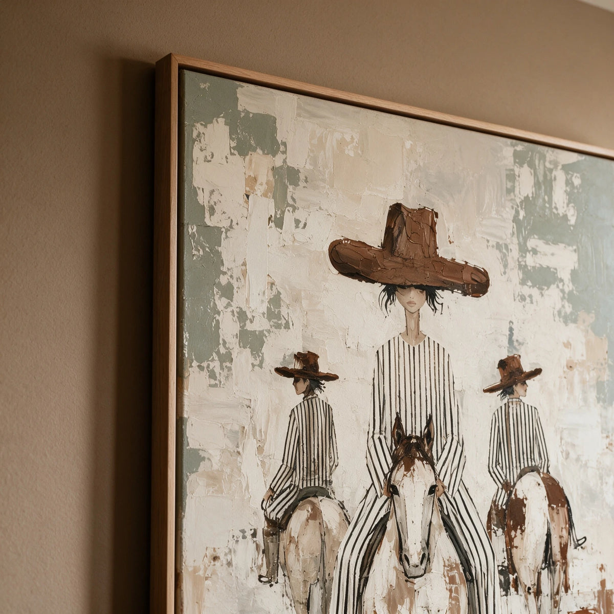 Vintage Americana Art｜Western Gathering