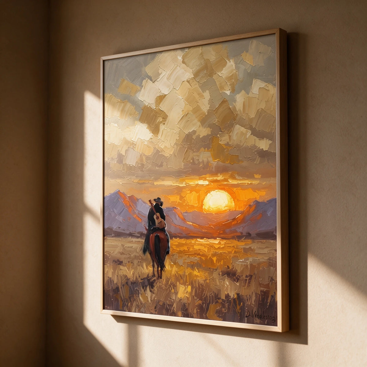 Western Landscapes Art｜Sunset Melody
