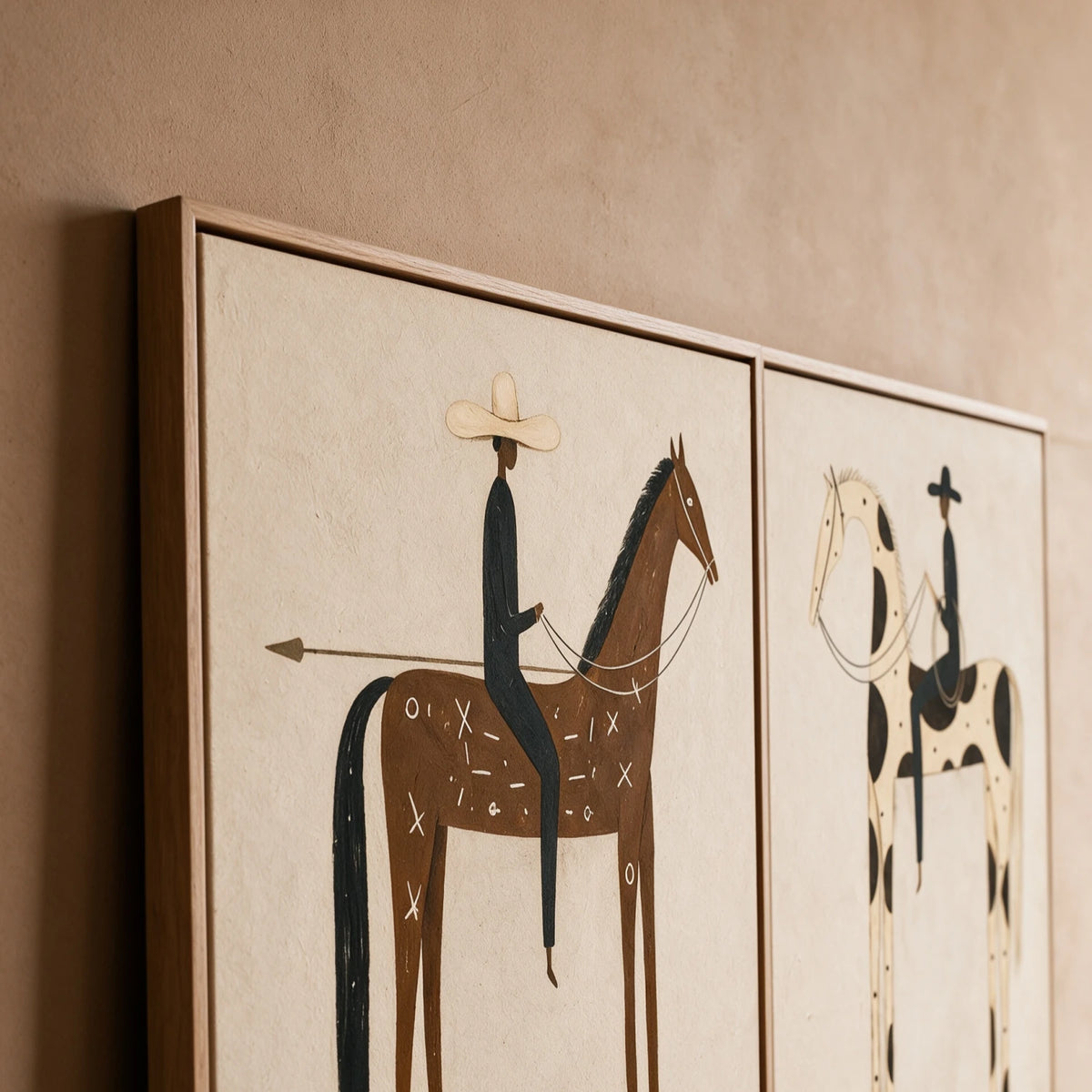 Vintage Americana Art｜Wildland Duo