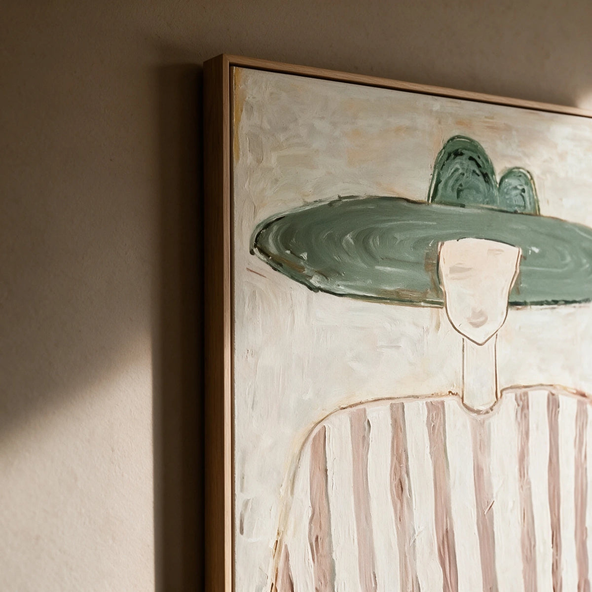 Vintage Americana Art｜Whisper Beneath the Sage Brim