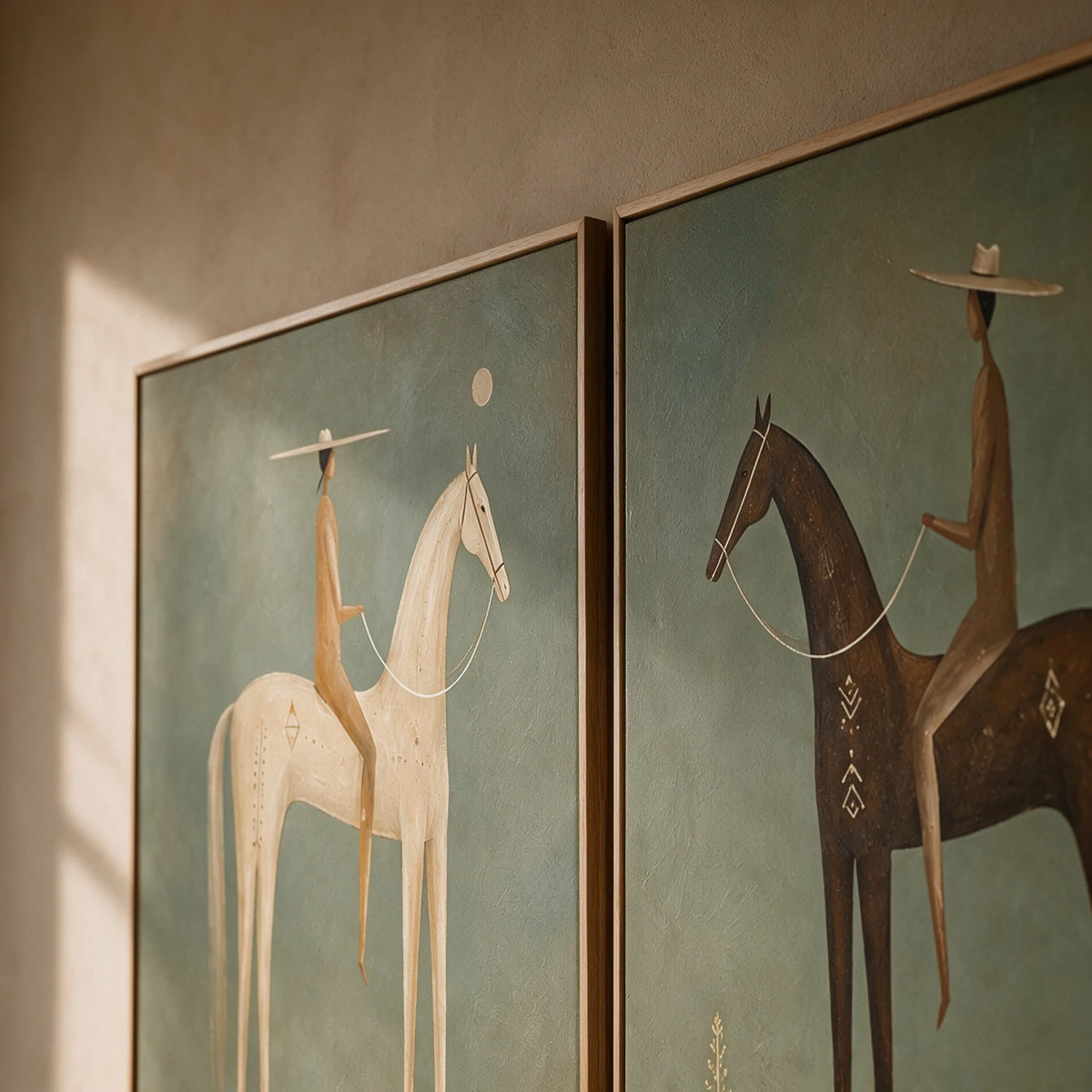 Vintage Americana Art｜Twin Stillness