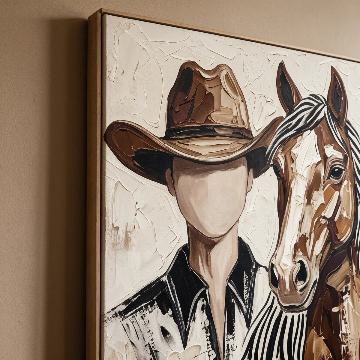 Vintage Americana Art｜Saddle Kinship