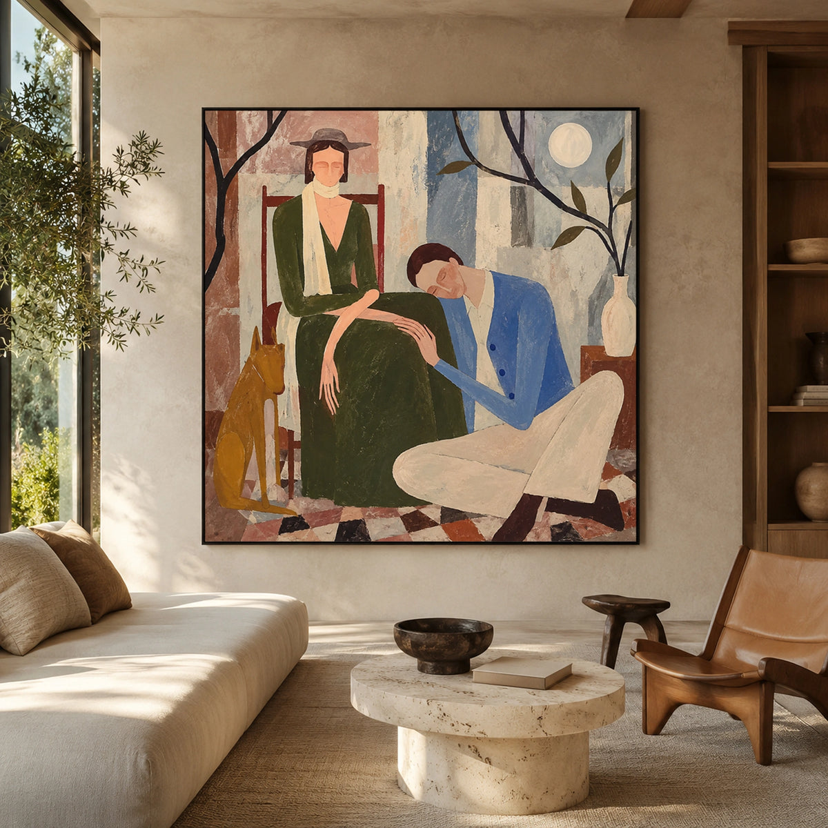 Modern Folk Art｜Quiet Moments Together