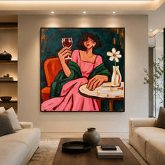 Modern Folk Art｜Wine & Wildflower Evening