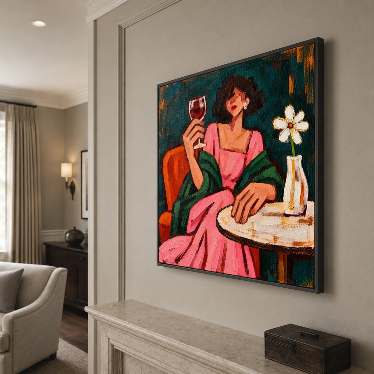 Modern Folk Art｜Wine & Wildflower Evening