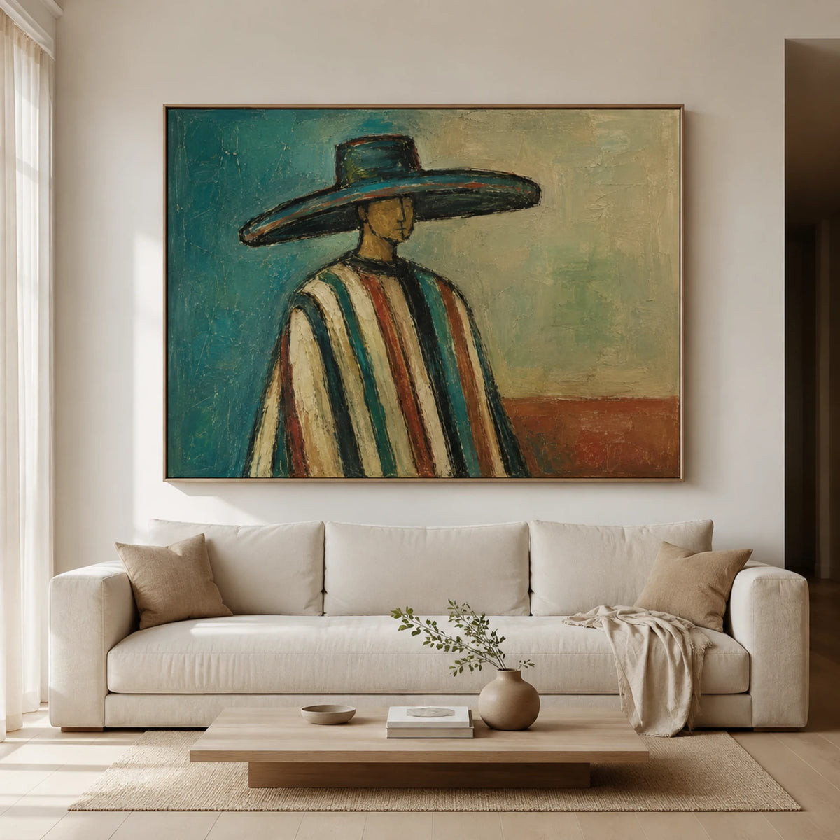 Vintage Americana Art｜Quiet Horizon
