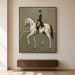 Vintage Americana Art｜Frontier Poise