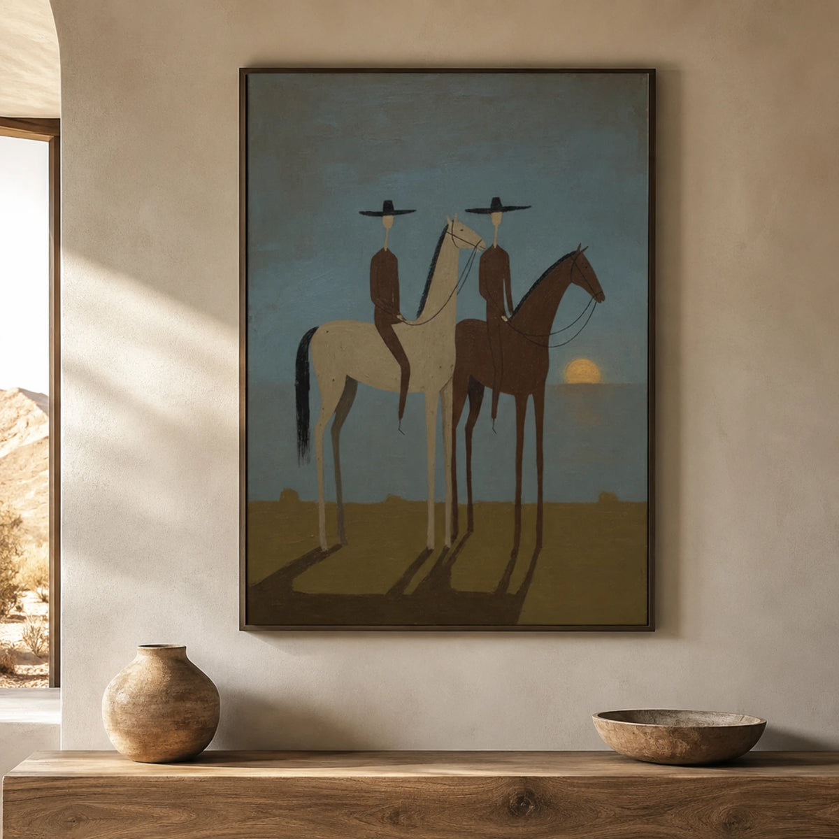 Vintage Americana Art｜Sundown Covenant