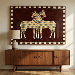 Modern Folk Art｜Twin Sentinels
