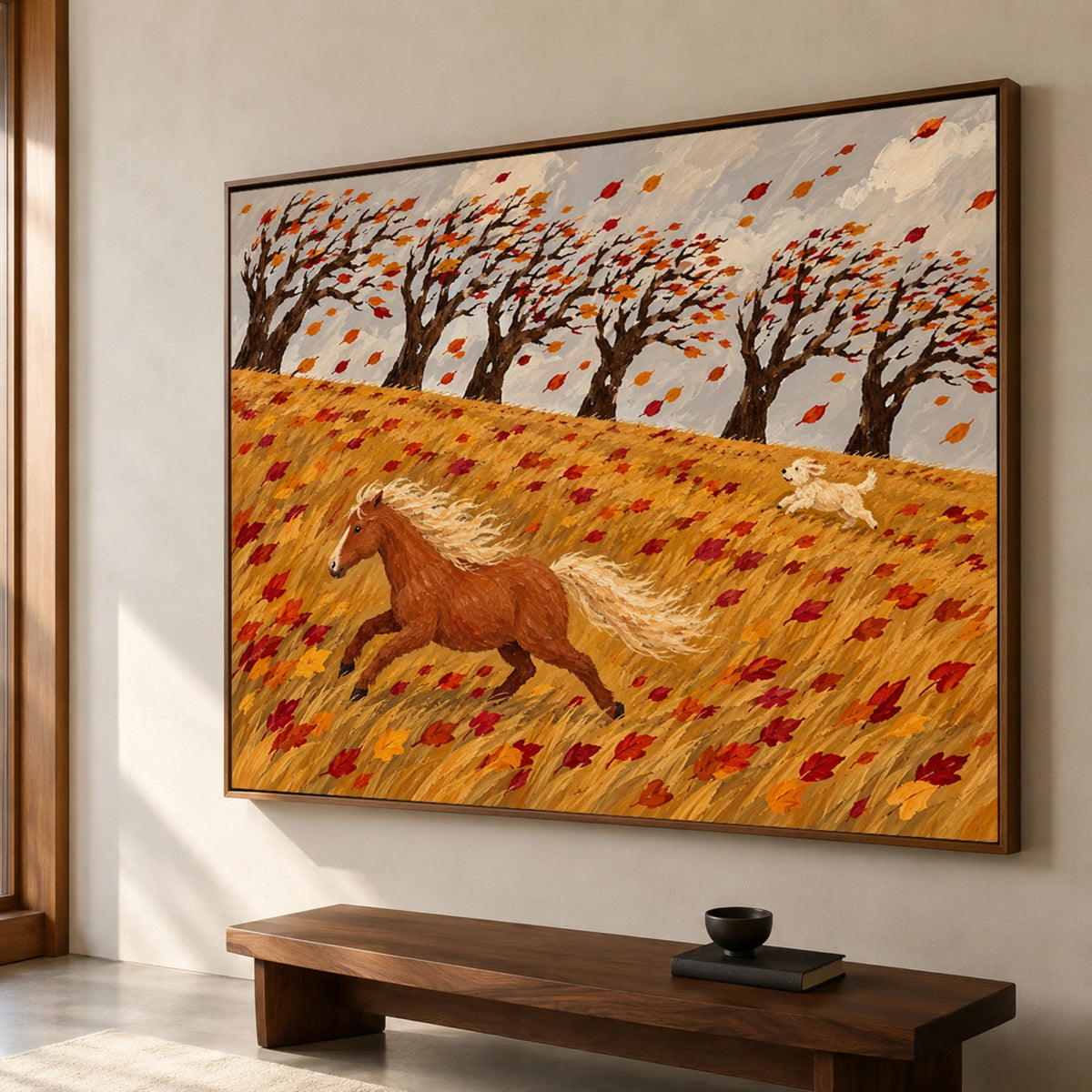 Modern Folk Art｜Racing with Autumn
