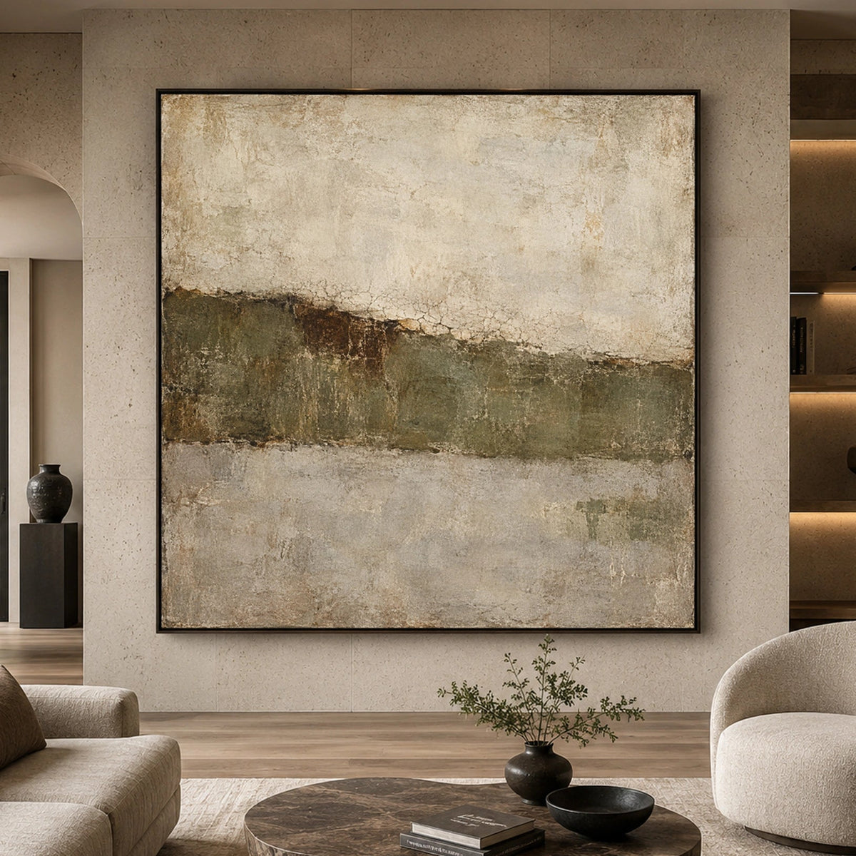 Textured & Impasto Art｜Wabi-Sabi Earth Layers