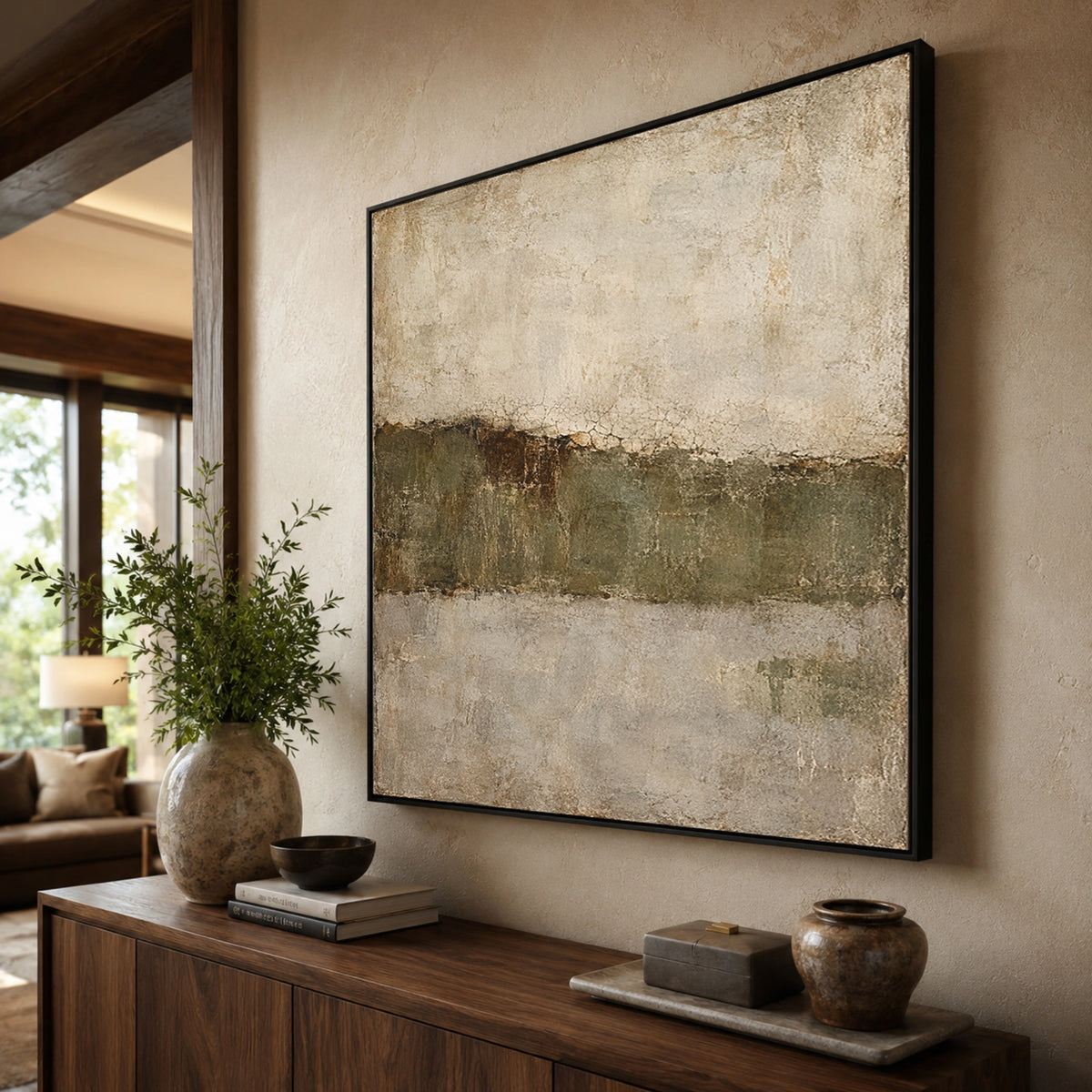 Textured & Impasto Art｜Wabi-Sabi Earth Layers