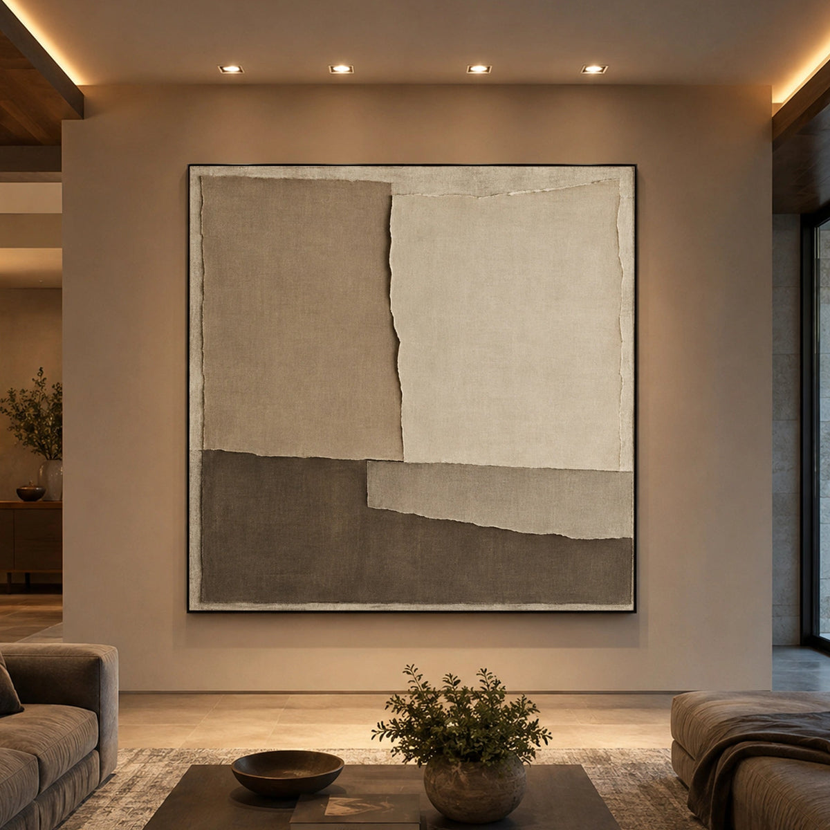Textured & Impasto Art｜Wabi-Sabi Neutral Layers