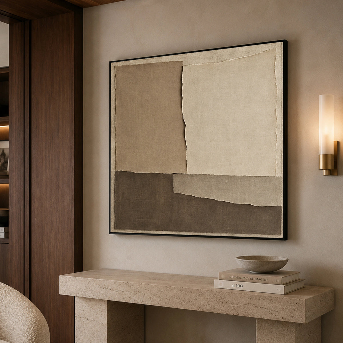 Textured & Impasto Art｜Wabi-Sabi Neutral Layers