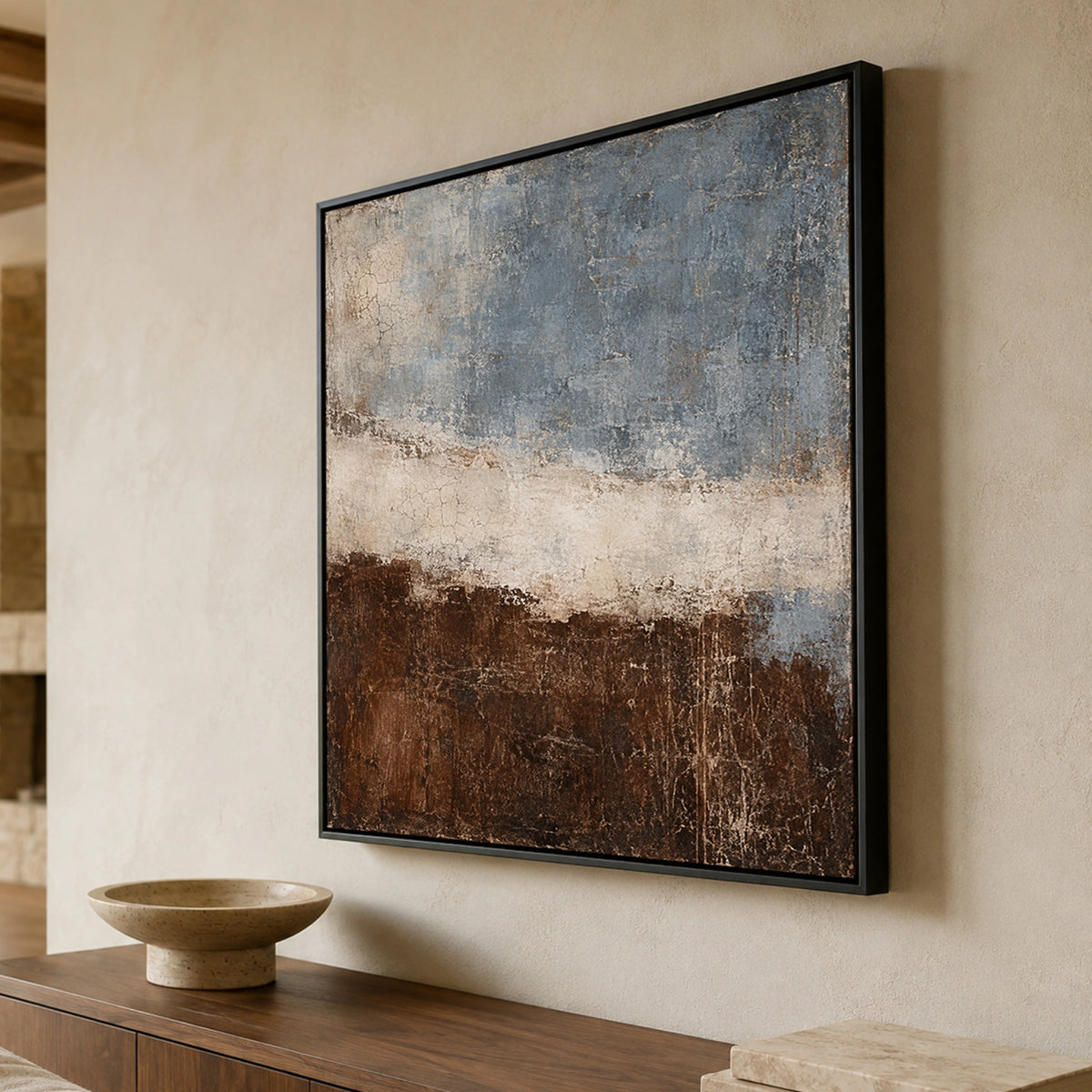 Textured & Impasto Art｜Weathered Earth Layers