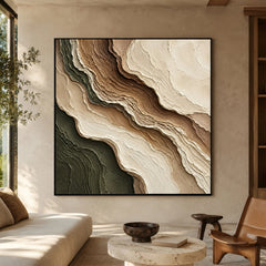 Textured & Impasto Art｜Organic Earth Layers