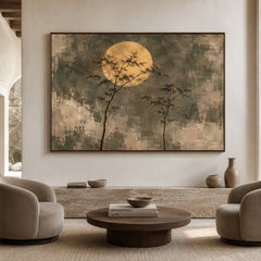 Expressive Contemporary Art｜A Crescent's Whisper
