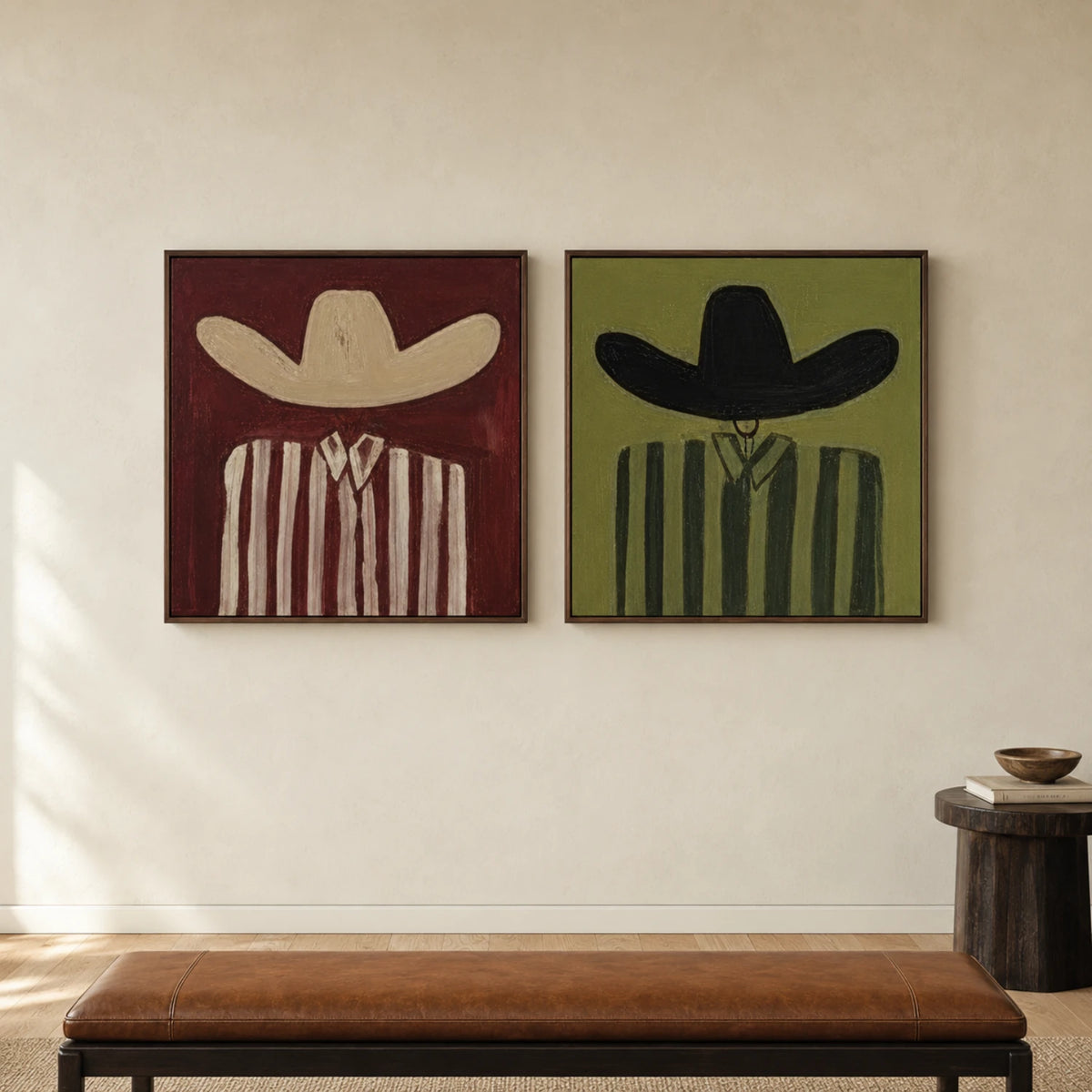 Vintage Americana Art｜Quiet Polarity