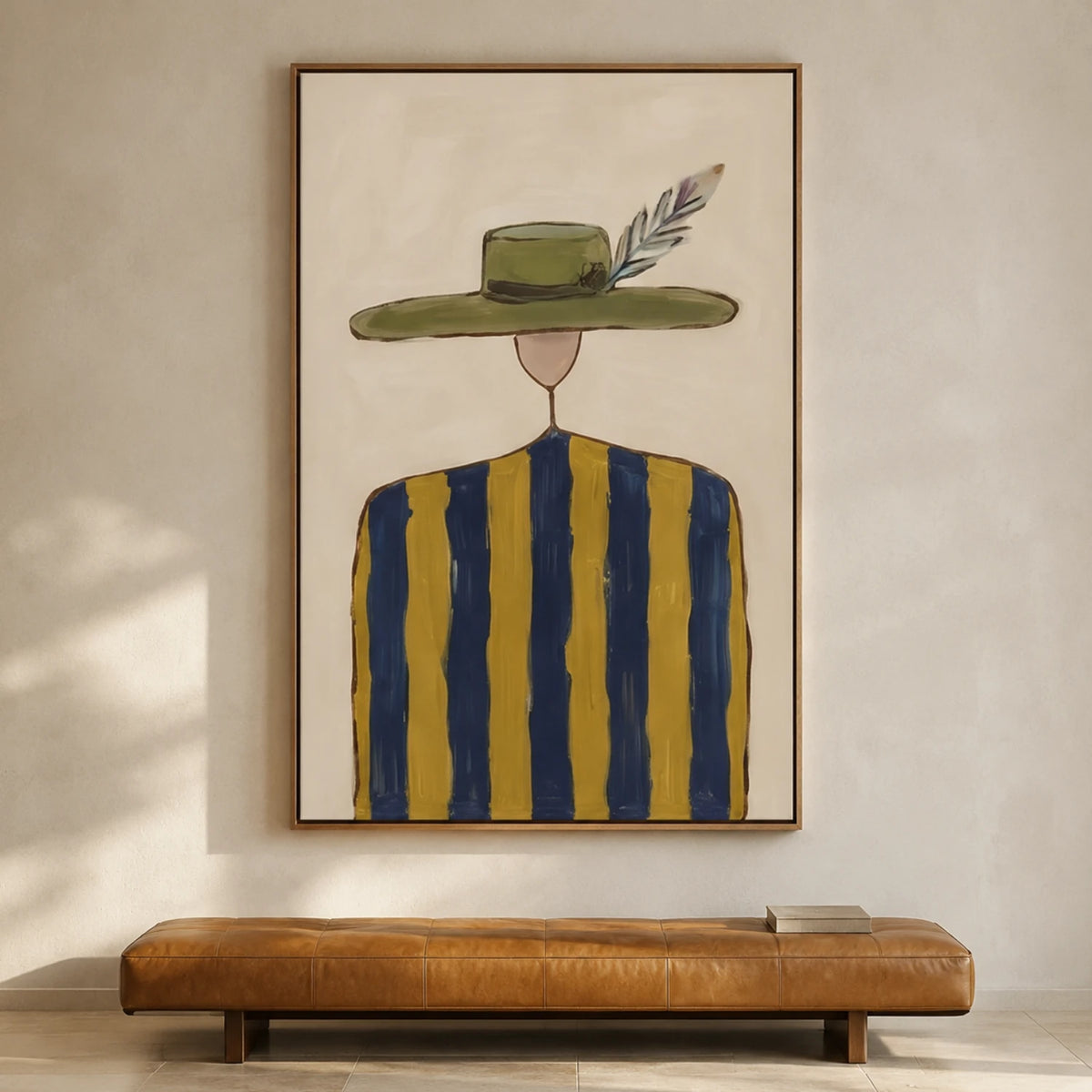 Vintage Americana Art｜Feathered Meridian