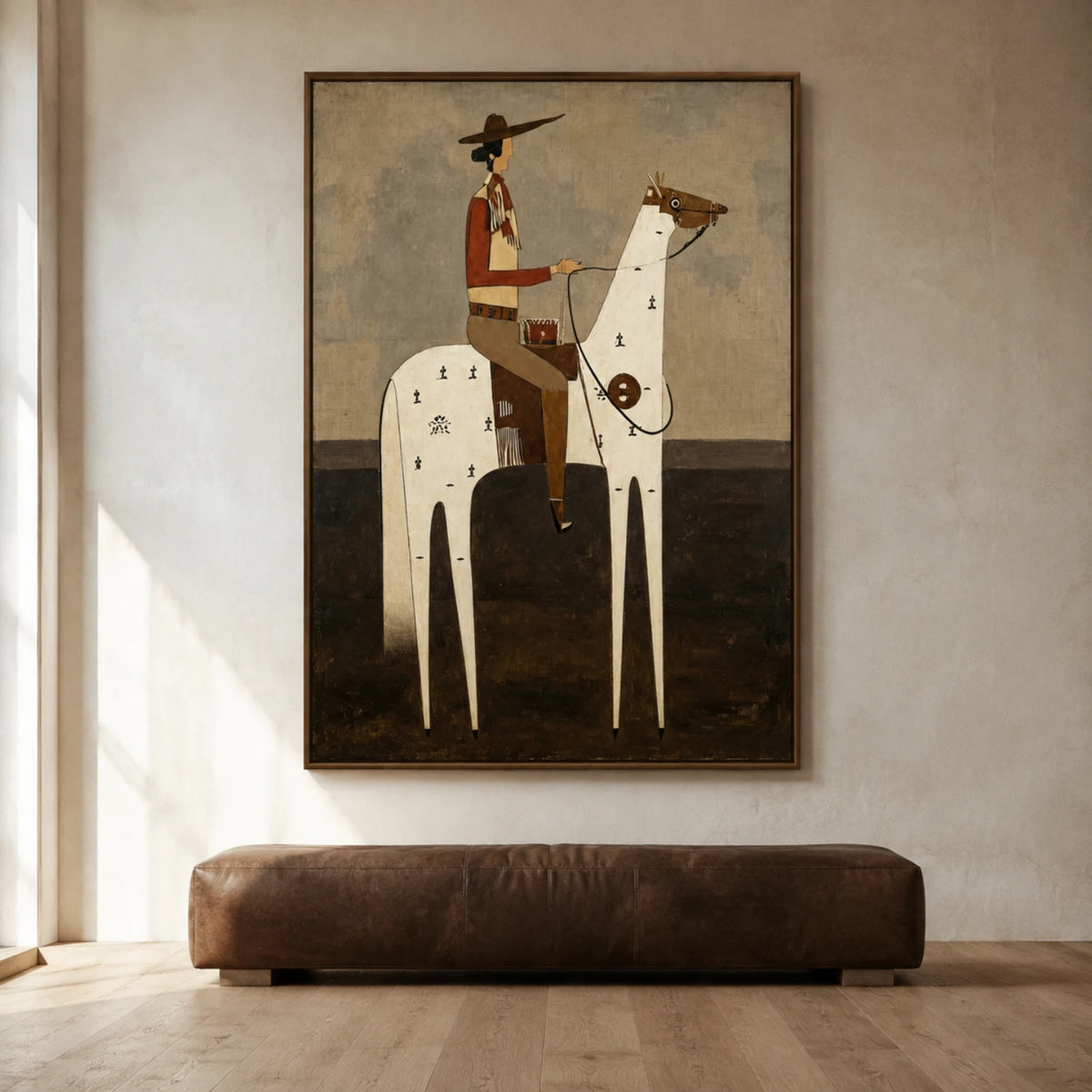 Vintage Americana Art｜Ivory Nomad