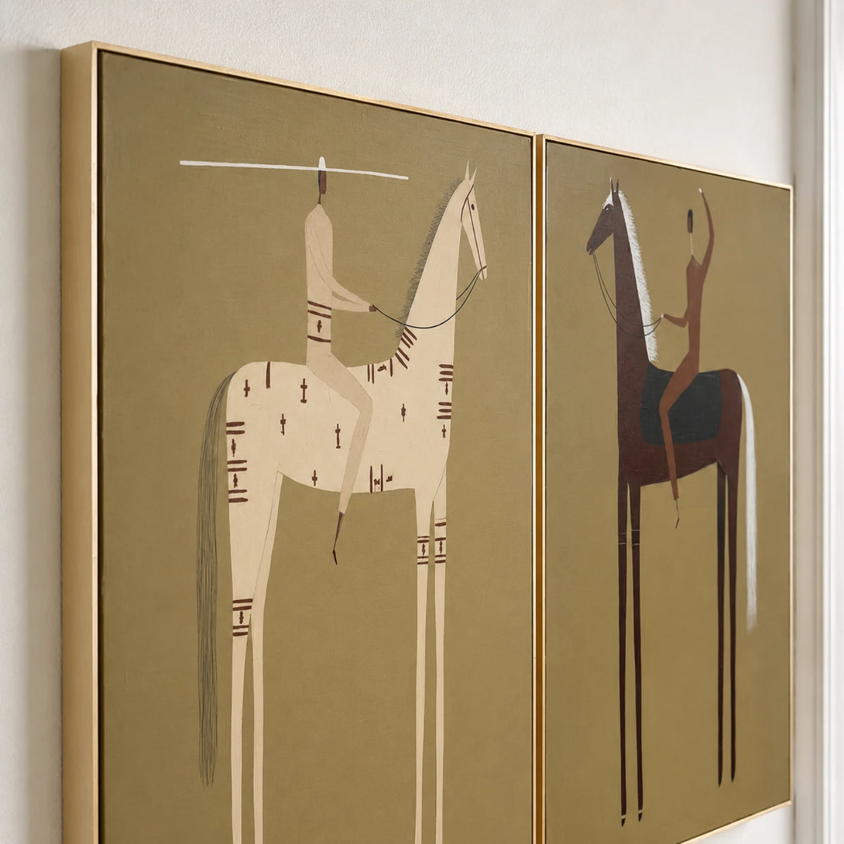 Vintage Americana Art｜Plains Nomad Duo