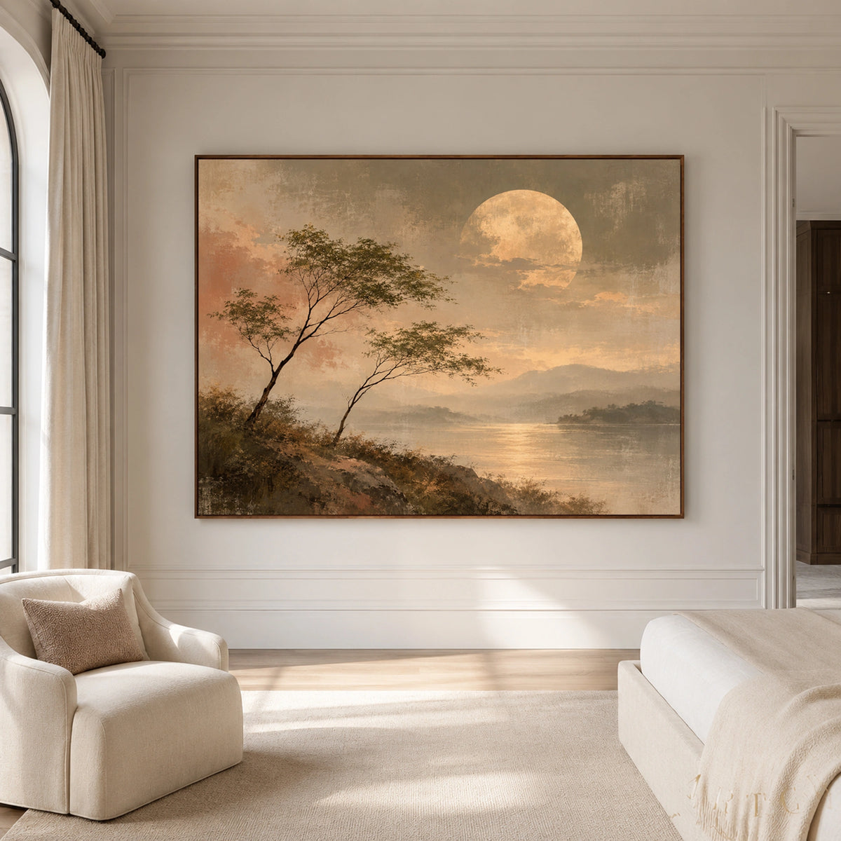 Expressive Contemporary Art｜Where Moonlight Belongs
