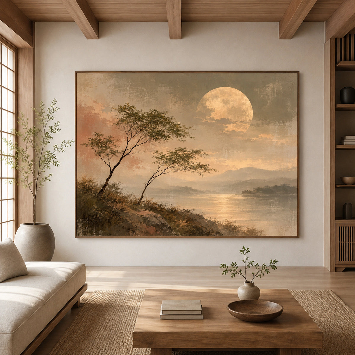 Expressive Contemporary Art｜Where Moonlight Belongs