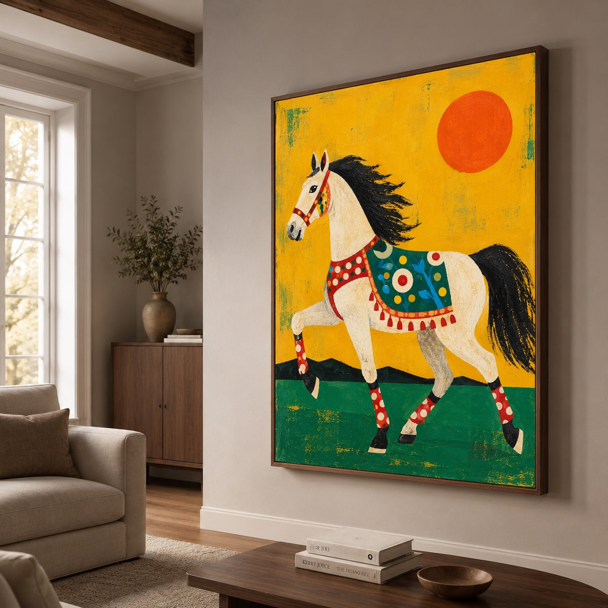 Modern Folk Art｜Sun Festival Steed