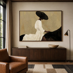 Vintage Americana Art｜Ivory Passage