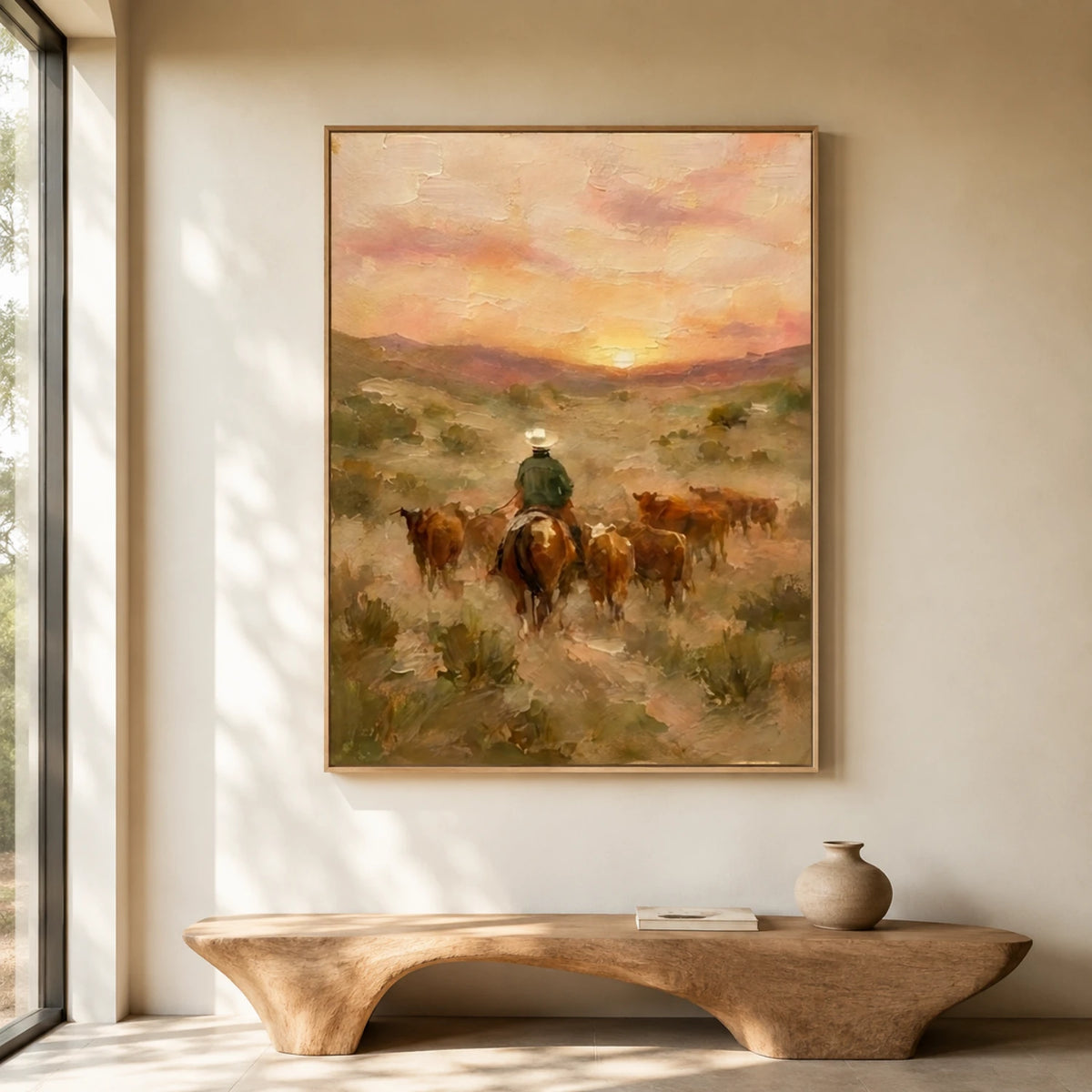 Western Landscapes Art｜Sunset Drive
