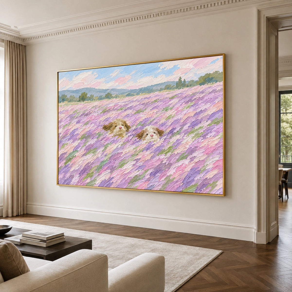 Modern Folk Art｜Together in Lavender