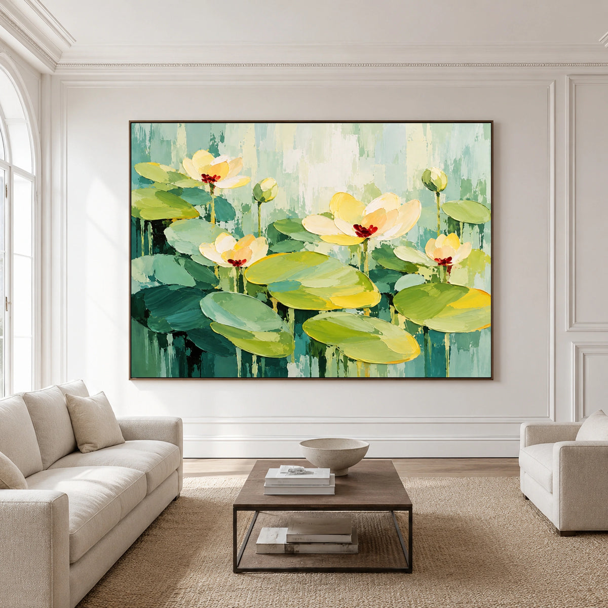 Expressive Contemporary Art｜Lotus in Harmony