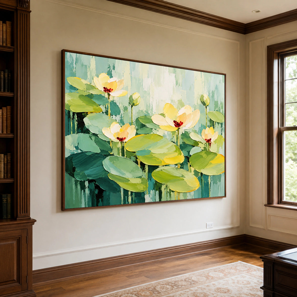 Expressive Contemporary Art｜Lotus in Harmony
