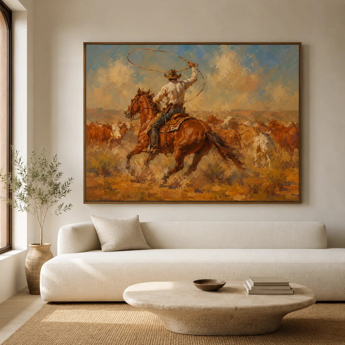 Western Landscapes Art｜The Wild Roping Tradition
