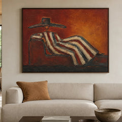 Vintage Americana Art｜Desert Reverie