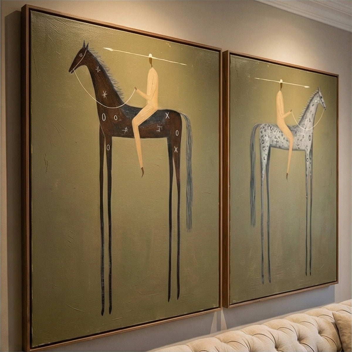 Vintage Americana Art｜Quiet Counterpoint