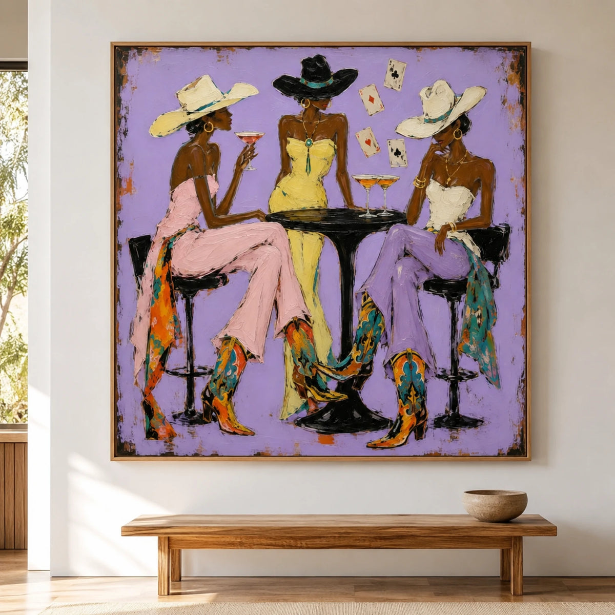 Western Pop Art｜Lilac Ladies Gathering