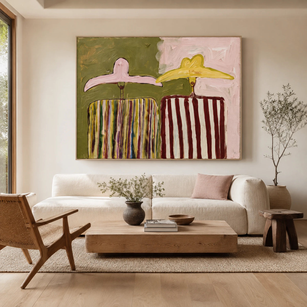 Vintage Americana Art｜Split Reverie