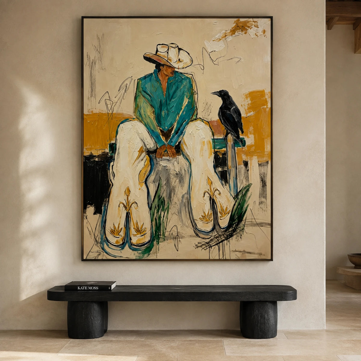 Western Pop Art｜Crow On The Prairie
