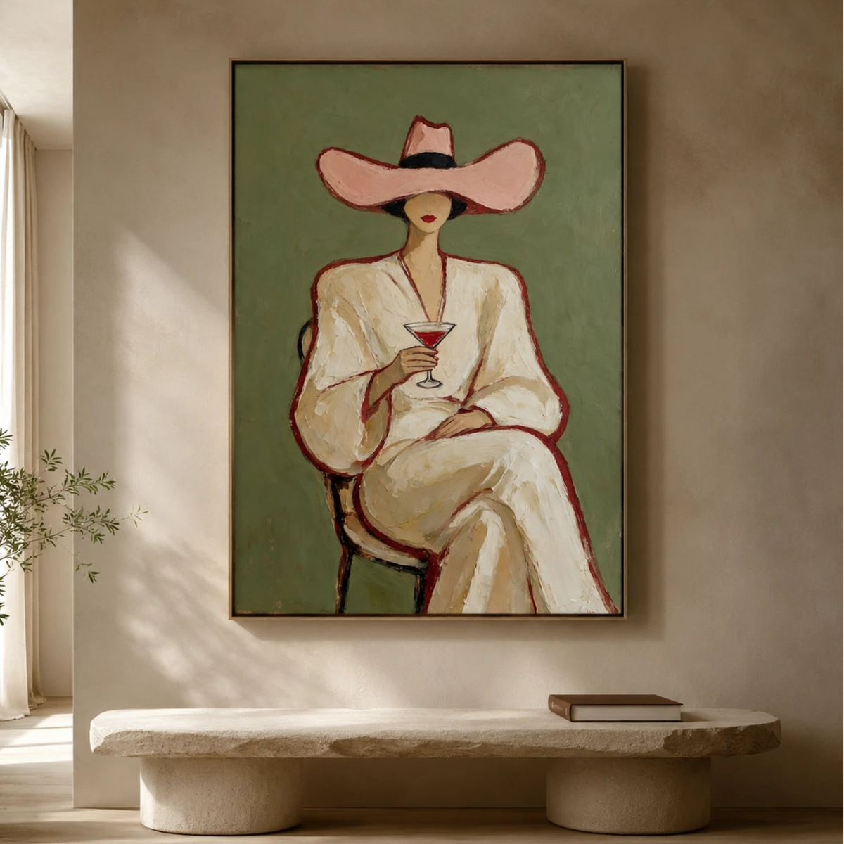 Modern Folk Art｜Olive Cocktail Hour