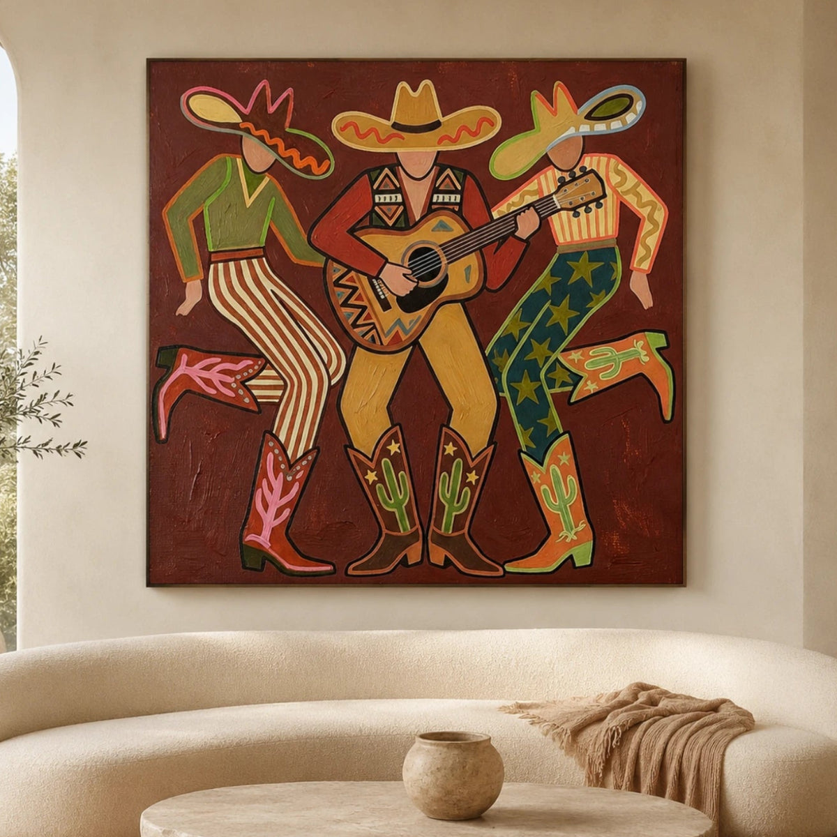Western Pop Art｜Rust Ranch Trio
