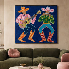 Western Pop Art｜Midnight Prairie Melody