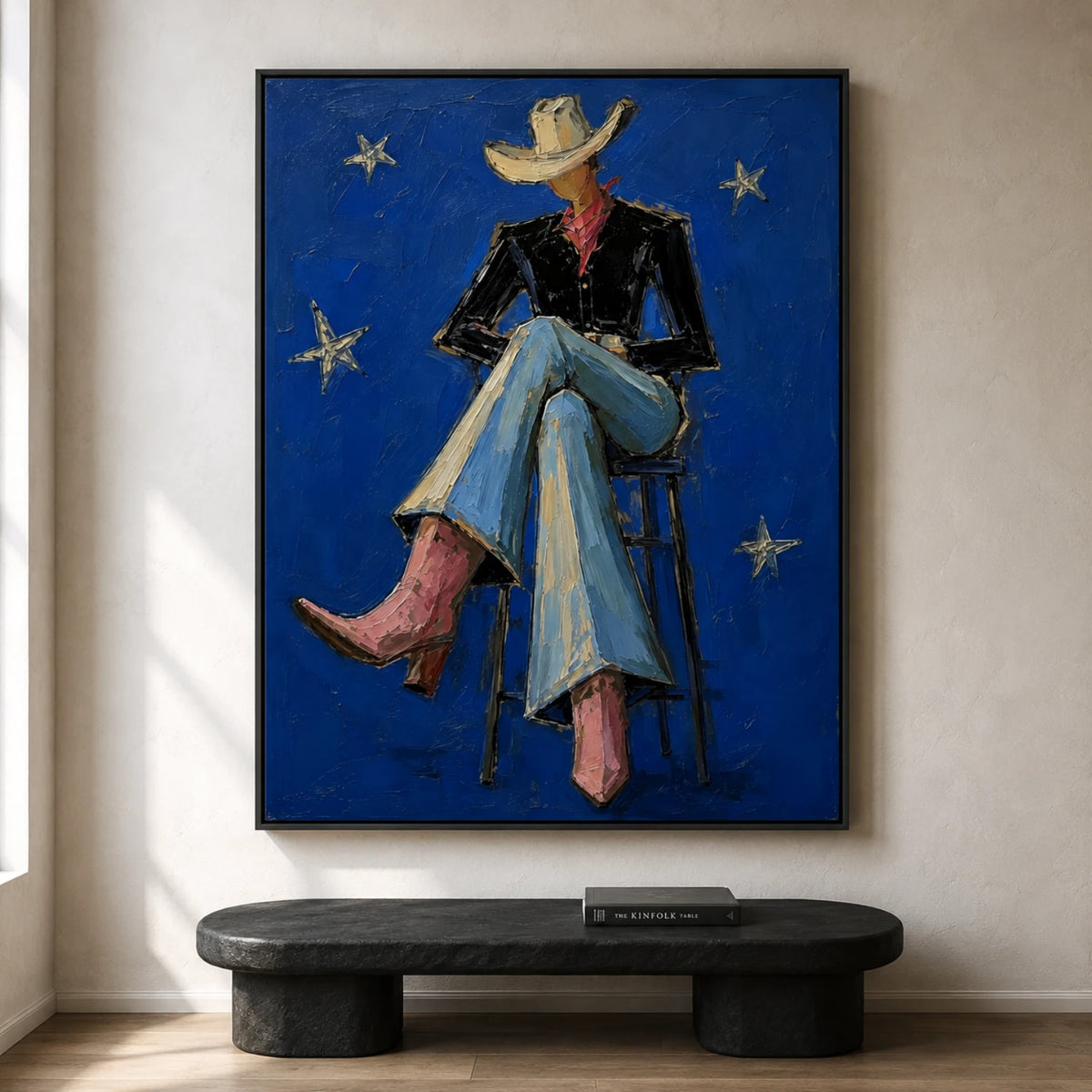 Western Pop Art｜Starry Blue Repose