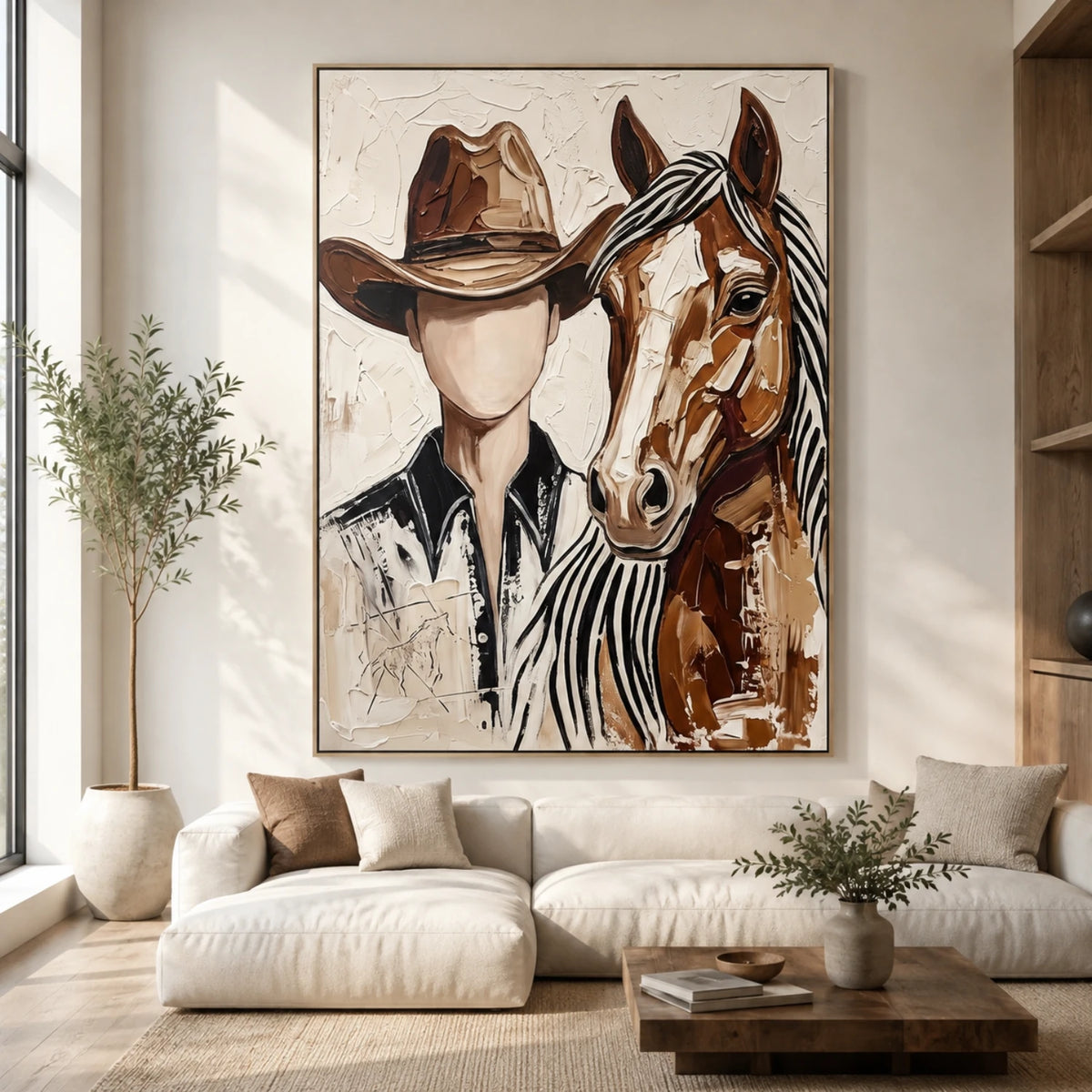 Vintage Americana Art｜Saddle Kinship