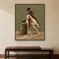 Vintage Americana Art｜Silent Frontier