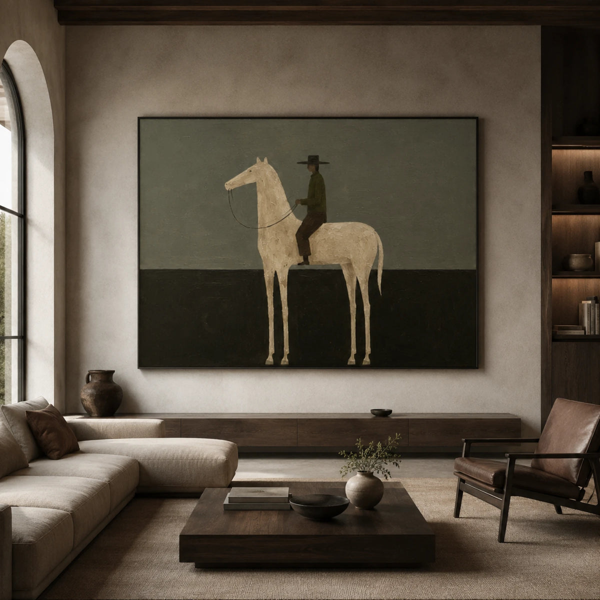 Vintage Americana Art｜Measured Distance